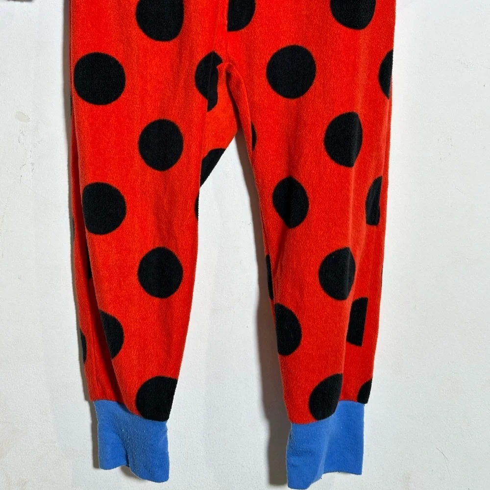 Miraculous Ladybug Cosplay Pajama Jumpsuit footie Costume Kids‎ Size S 6 6X